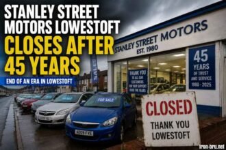 Stanley Street Motors Lowestoft Closes After 45 Years