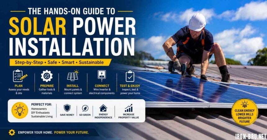 The Hands-On Guide to Solar Power Installation